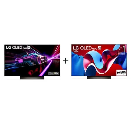 (Members) Combo Lg Smart Tv Oled C4 4k 55 2024 C4 + Smart Tv Oled Evo Ai Gaming Tv 4k 48 C4
